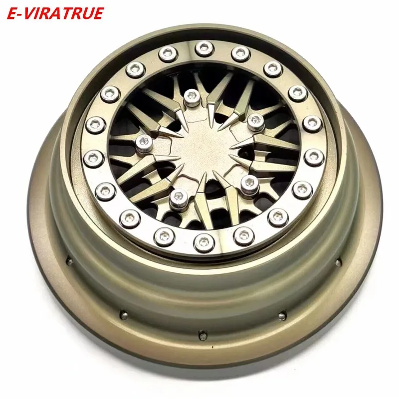 E-VIRATRUE ARRMA MOJAVE 6S/FIRETEAM 6S 1/7&SENTON 1/10 Ruota in alluminio CNC (1 pz)