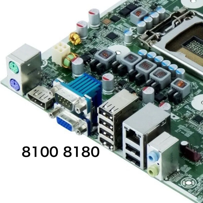 Para placa-mãe HP Compaq 8100 8180 CMT 531990 -001 505799 -001 505800 -001 Placa-mãe 100% testada OK totalmente funcionando frete grátis