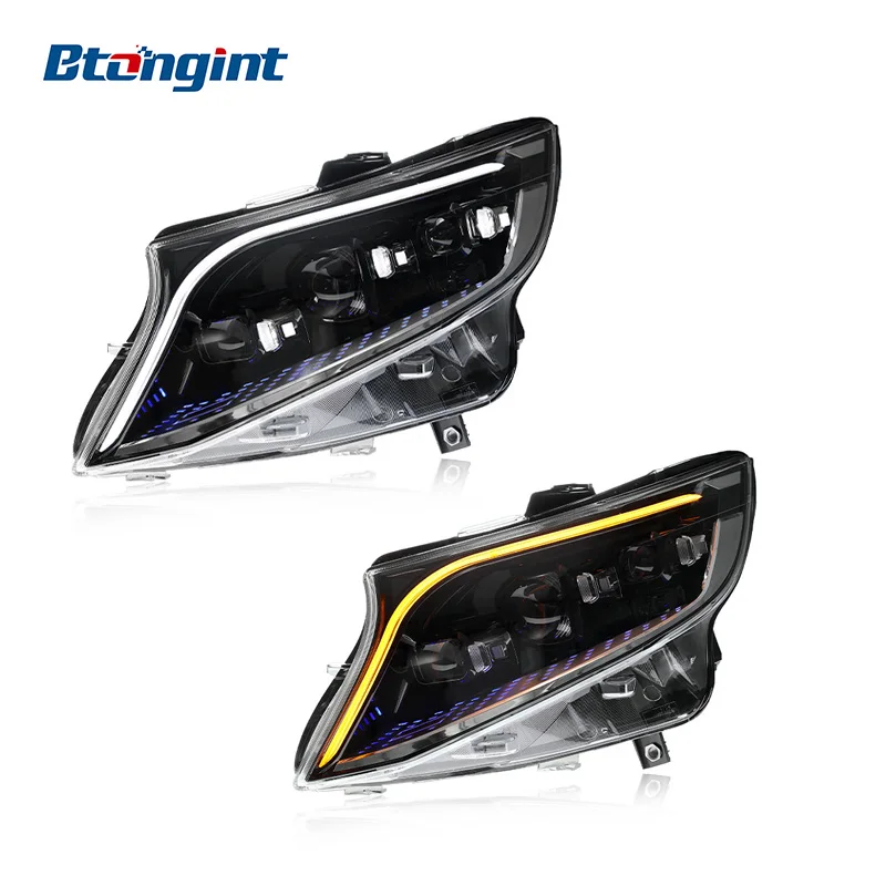 

LED Headlights Car Accessories Suitable for Auto Lighting Systems Mercedes 16-23 Mercedes Benz Headlights Vito Modified S-Class
