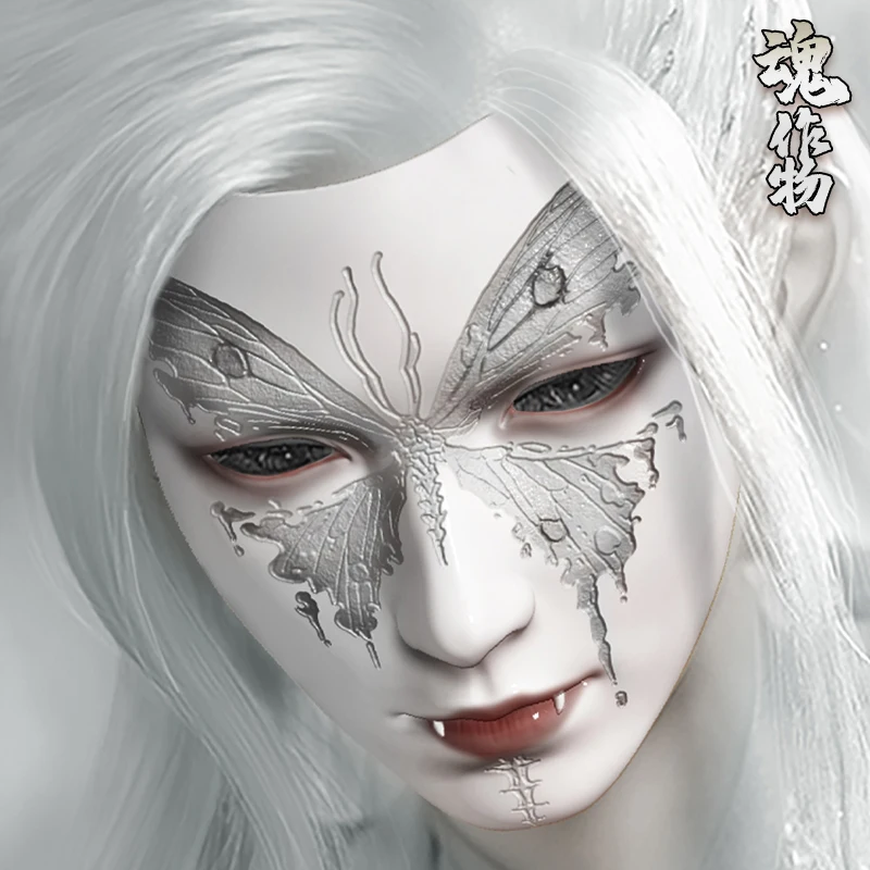 

КосплейАтическая маска на все лицо для взрослых женщин, одинаковые креативные восстанавливающие костюмы для Хэллоуина, реквизит ужасов, сценическое выступление, аксессуары