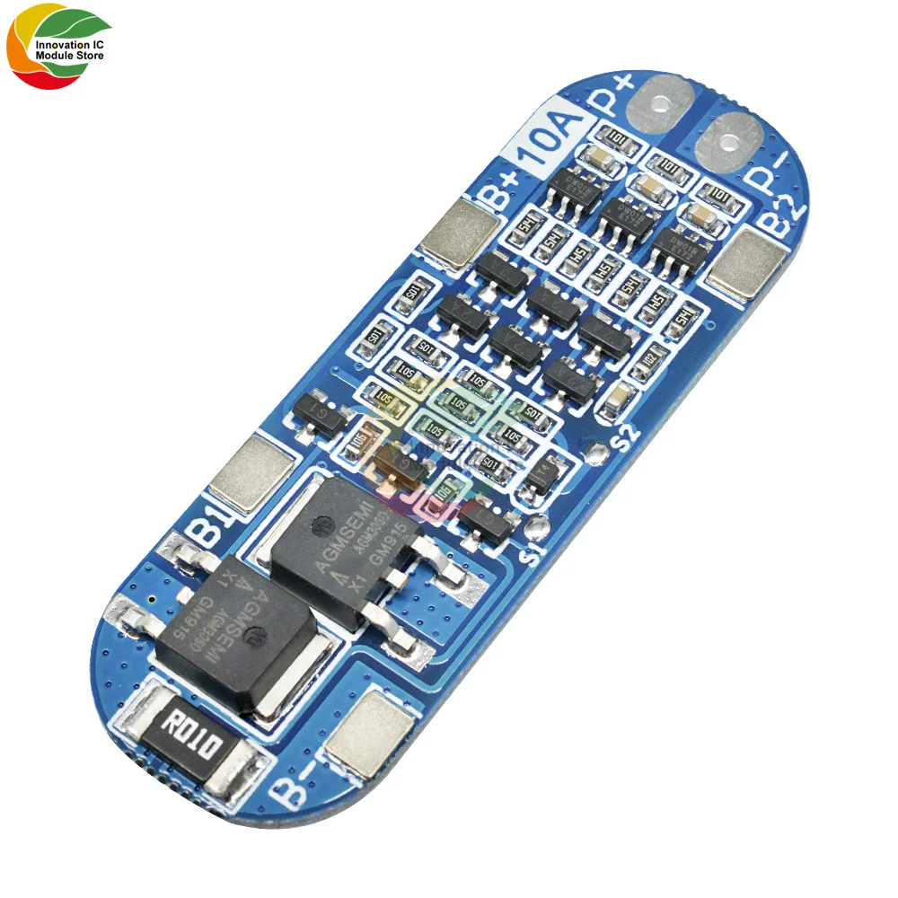 BMS 3S 10A 11.1V 12V 12.6V Lithium Battery Charger Protection Circuit Board Module PCB For 18650 Li-ion Lipo Battery Cells