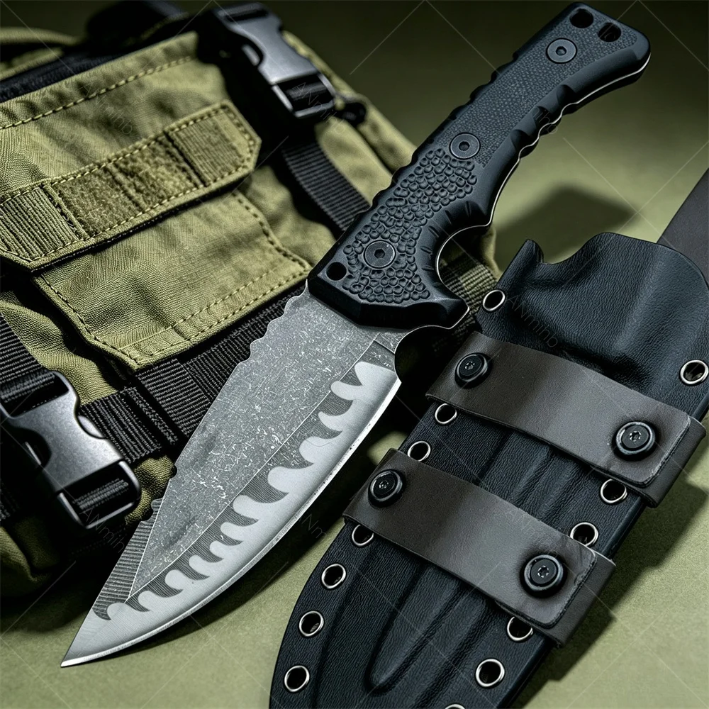 Woodworking Gifts - M27N Outdoor Survival Fixed Blade Knife,