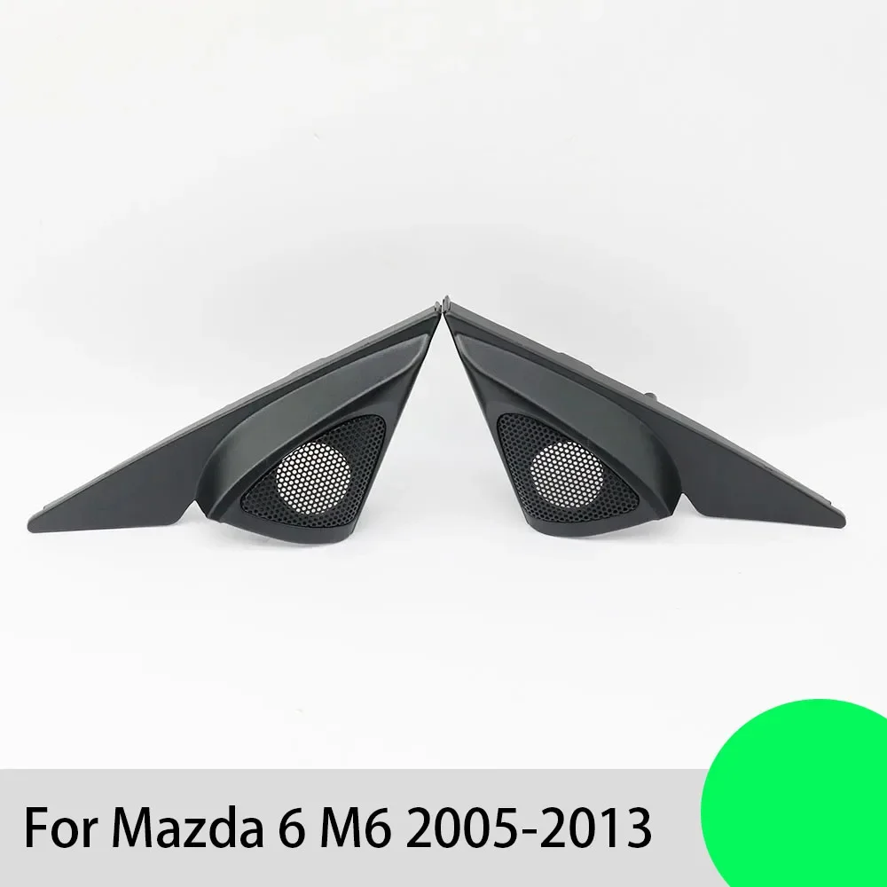 

For Mazda 6 M6 2005-2013 2PCS Car Tweeter Refitting Audio Door Angle Gum Speaker Cover Boxes Mounts