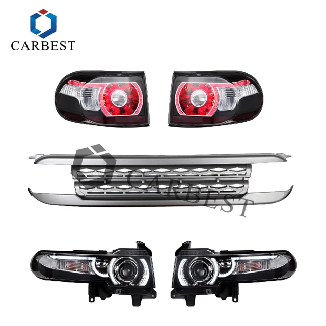 

BR Upgrade 2008-2018 Land Cruiser Body Kit Car Bumper For For To Evoque 2012 Style