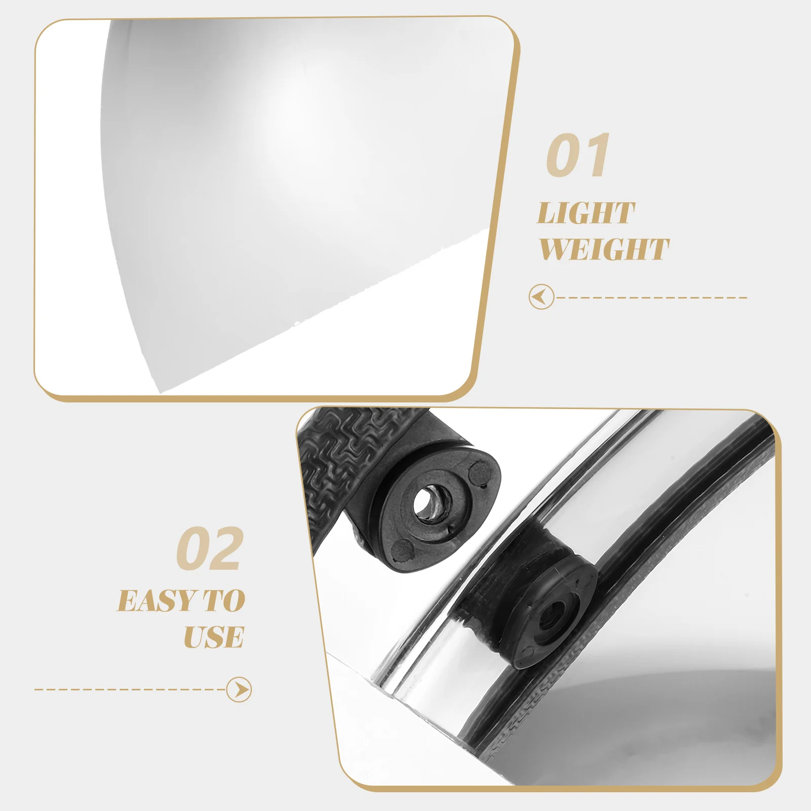 Acrylic Spherical Mirror Office Convex Mirrors Blind Spot Reflective Traffic for Room