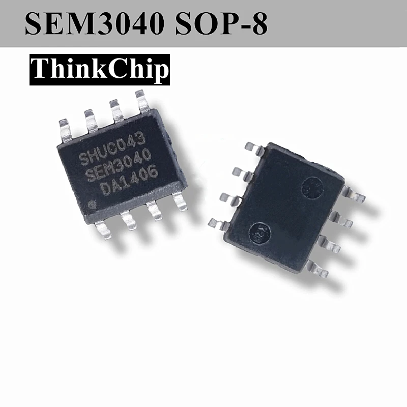 (10pcs) SEM3040 SOP-8 SMD Power Management Chip IC New Original