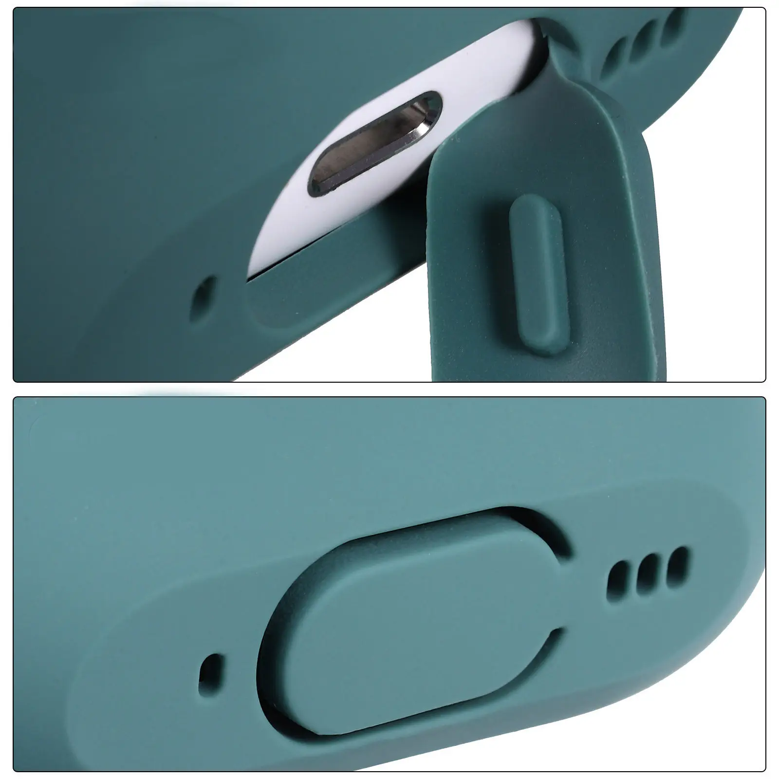 

Гибкий силиконовый чехол для наушников с ремешком-держателем от потери, совместимый с 2 моделями, компактный, удобный для кармана, с защитой от царапин