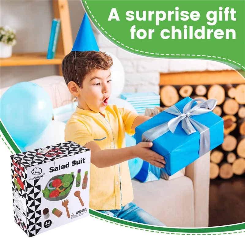 AS96-어린이 주방 DIY 요리 놀이 시뮬레이션 나무 주방 음식 세트