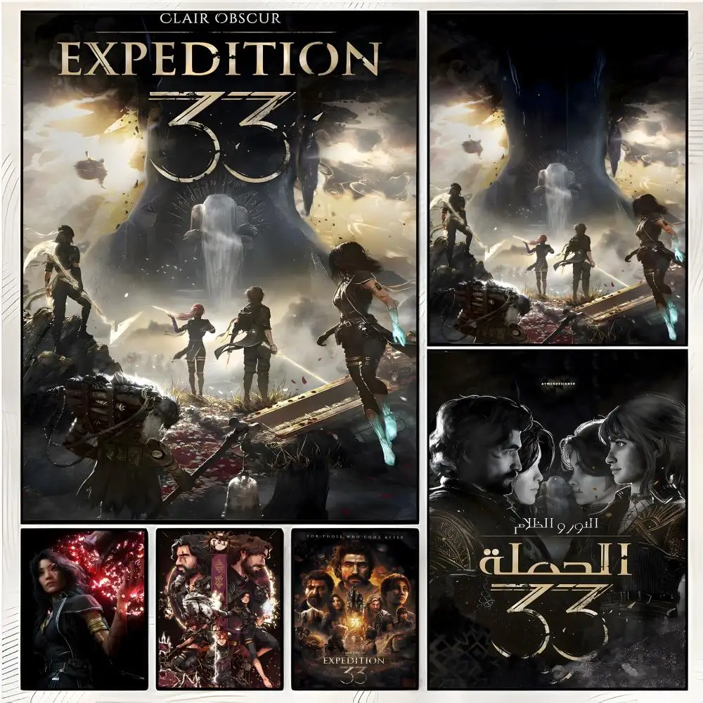 sci fi game E-Expedition Team 33 Poster Superior Home Space Pub Indoor Decorative Art & Home Decor