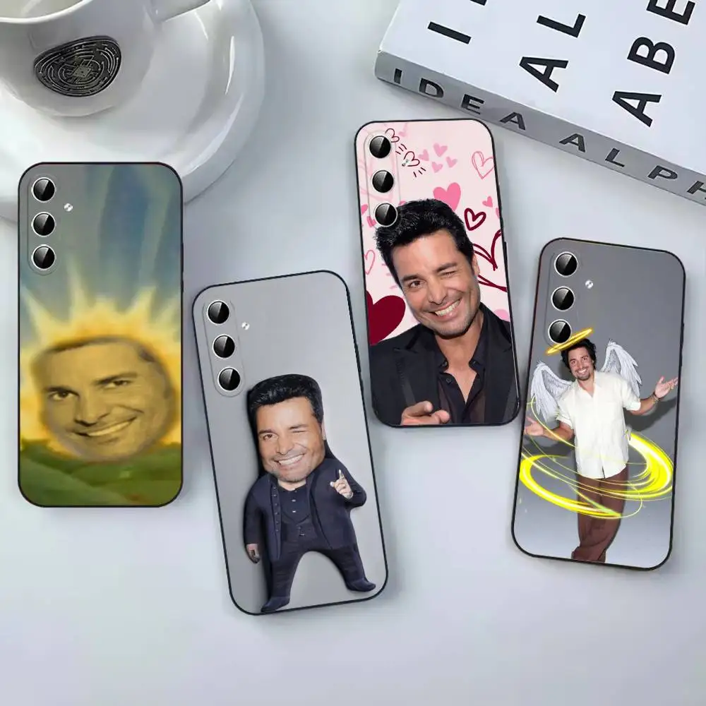 C-Chayanne C-Chiquito M-Meme  Fashion Phone Case Black Cover For Samsung Galaxy A12,22,32,52,53,71,73, Note9/10/20 Ultra