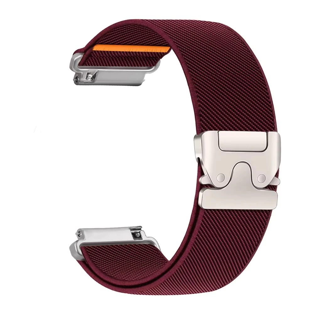 20mm 22mm Parachute Loop Band voor Garmin Venu 4 3 2 SQ band voor Forerunner 165/255/265/570 Armband Vivoactive 6 5 4 Horlogeband