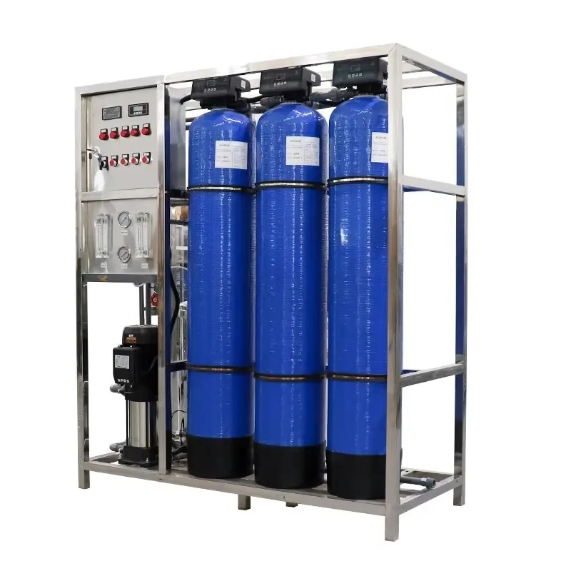 Commercial Reverse Osmosis RO Water Purified System 500L/Hour with  220V Motor Core