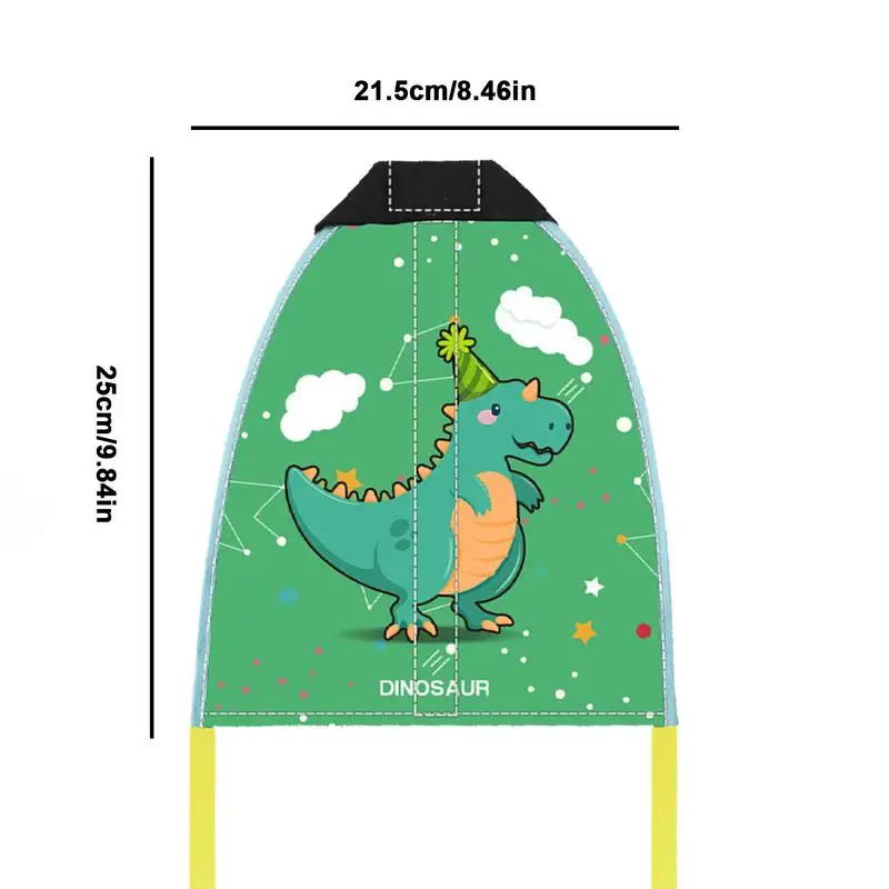 Cerf-volant d'éjection de pouce pour enfants, jouet de plage, étanche, facile à voler, sans UL, petit, adolescents de 4 à 8 ans