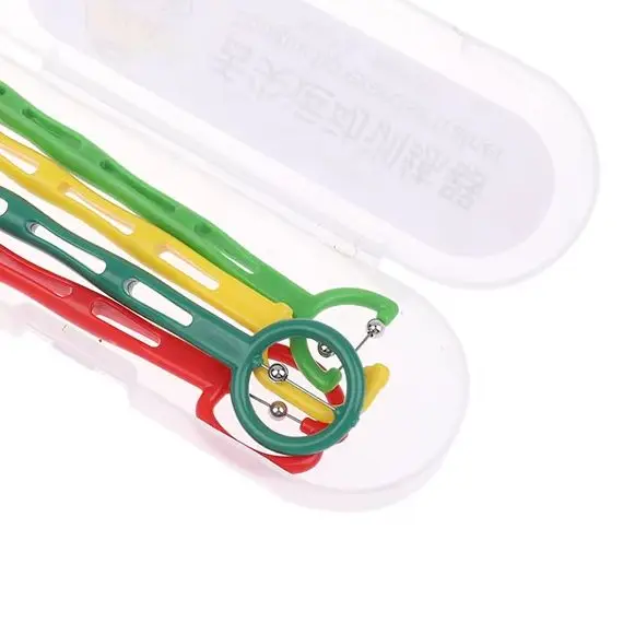 

4Pcs/box Tongue Tip Exercise For Adult Kids Speech Therapy Autism Sensory Rehabilitation Oral Tongue Muscle Trainer Talk Tools