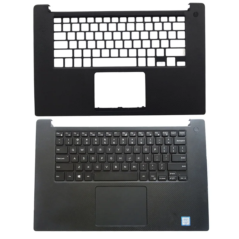 95% NEW For Dell XPS15 9550 9560 9570 Precision 5510 5520 5530  Laptop Palmrest Upper Case With Touchpad keyboard 0JK1FY 0KYN7Y