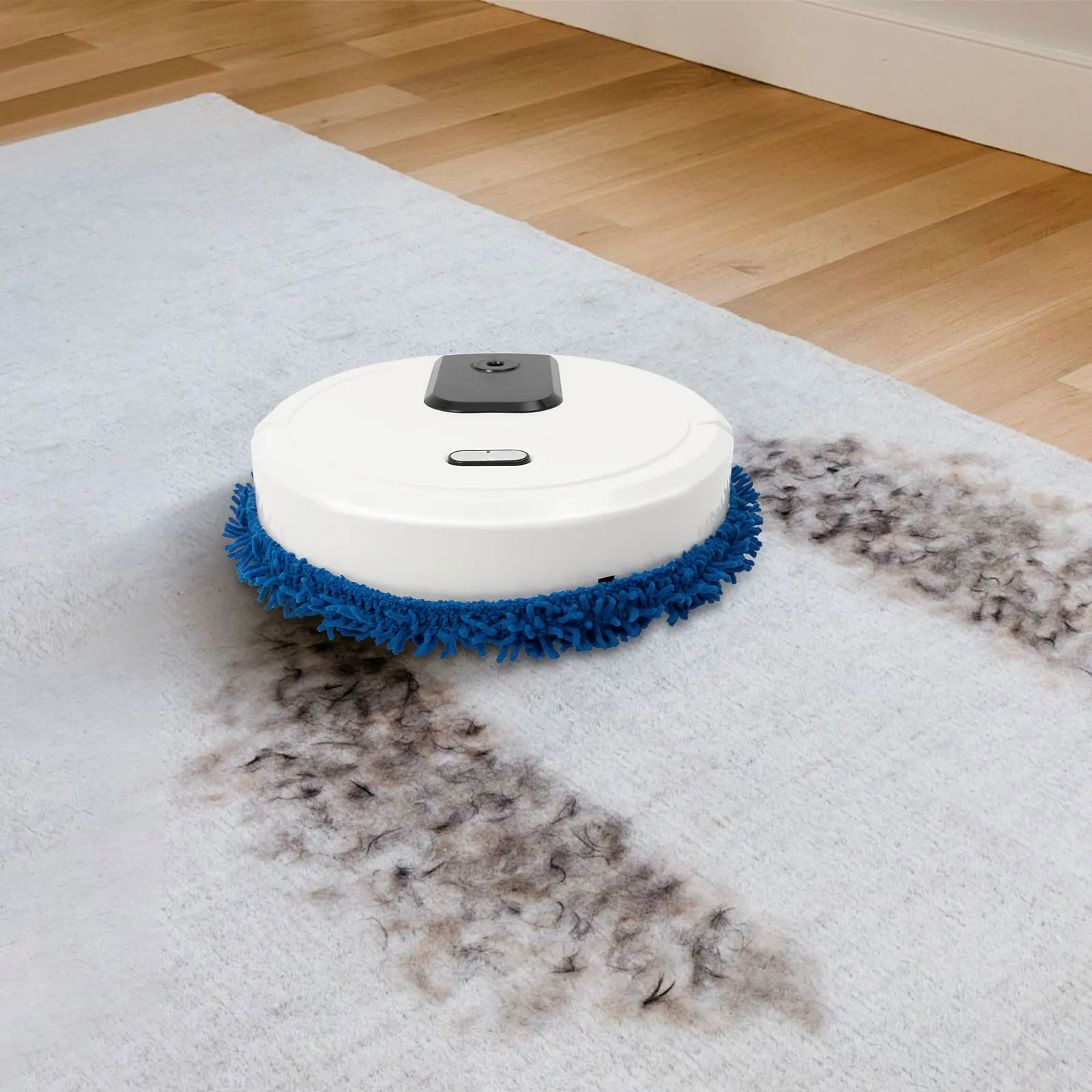 Wischroboter Nass/Trocken Wischfunktion Kehrroboter Roboterstaubsauger khauden Fliesen Kehrlarında von ca. 60 م 2