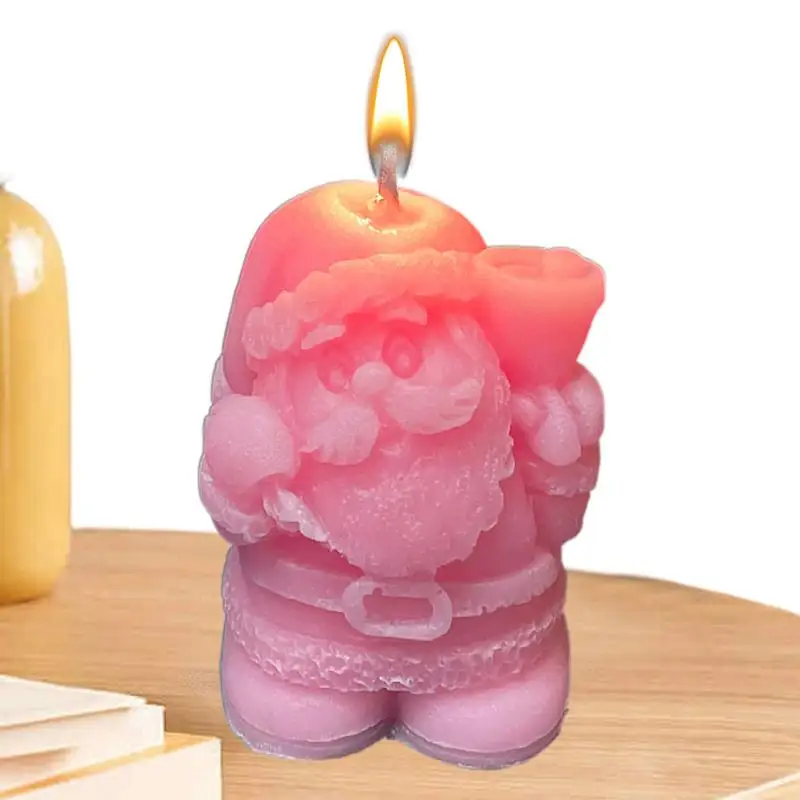 Santa Claus Candle Santa Claus Women Soy Stress Relief Candles Handmade Aesthetic Natural Soy Wax Stress Relief Scented Candles