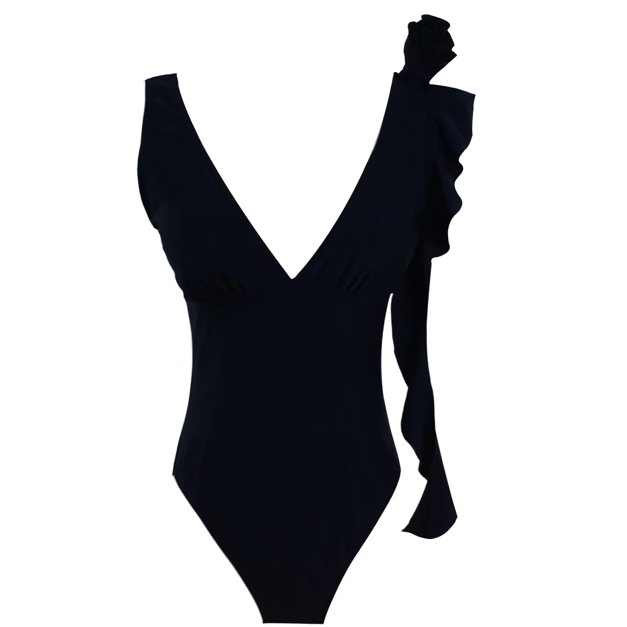 

know dream ﻿Women Bodysuit Swimsuits 2024 Solid color deep V one-piece swimsuit Beach Suit ﻿