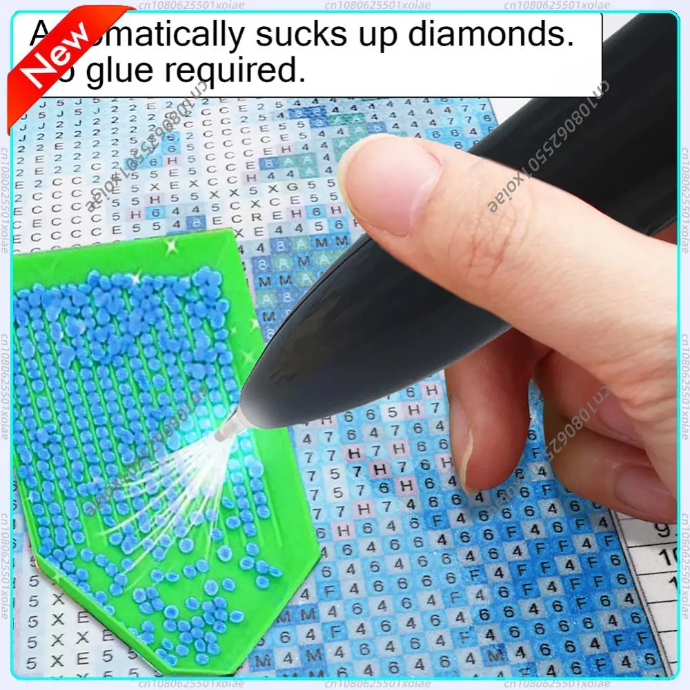 

Беспроводная ручка для алмазной вышивки, аксессуары для алмазной живописи, подарок для взрослых и любителей алмазной вышивки