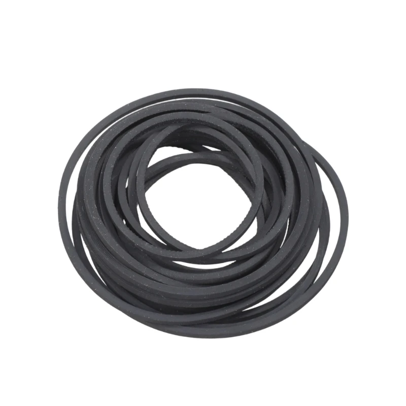 

F68B 35-65mm Folded Length Square Rubber Belts for Disc Recorders Portable Players