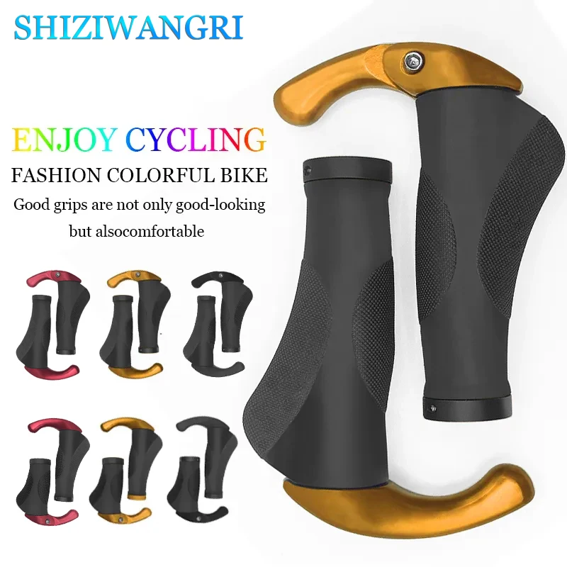 Bicycle Silicone Handlebar Grips TPR Integrated Rubber handle MTB Cycling Hand Rest Mountain Bike Grip Grippings BicycleGrips