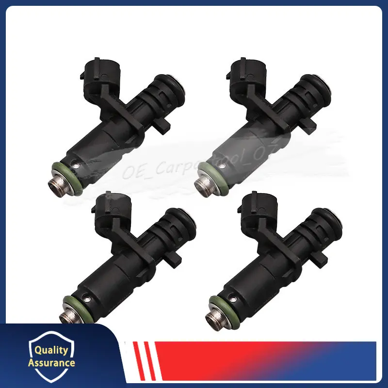 Fuel Injector 4Pcs/lot For Peugeot 301 308 408 Citroen C-elysee C4 PETROL 9673836680 0280157141