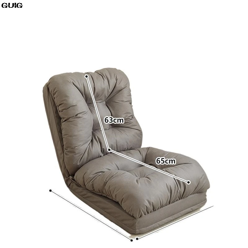 GUIG Couch Can Lie And Sleep On The Bed Adjustable Backrest Chair Bedroom Balcony Double Tatami Folding Sofa Bed Hot New