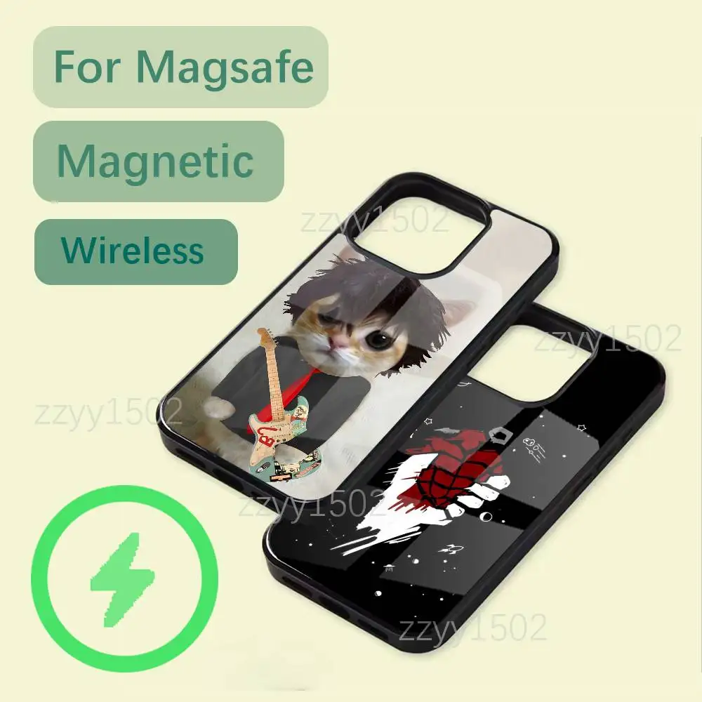 

Band G-Green D-Day Saviors Phone Case For iPhone 17,16,15,14,13,12,11,Pro,Max,Plus,Mini,SE4,E Magsafe Wireless Charging