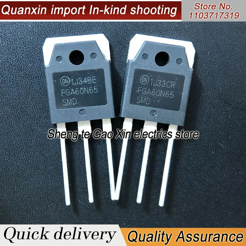 5PCS-10PCS  10PCS  FGA60N65SMD  IGBT TO-3P 650V60A Best Quality Stock Best Quality Stock