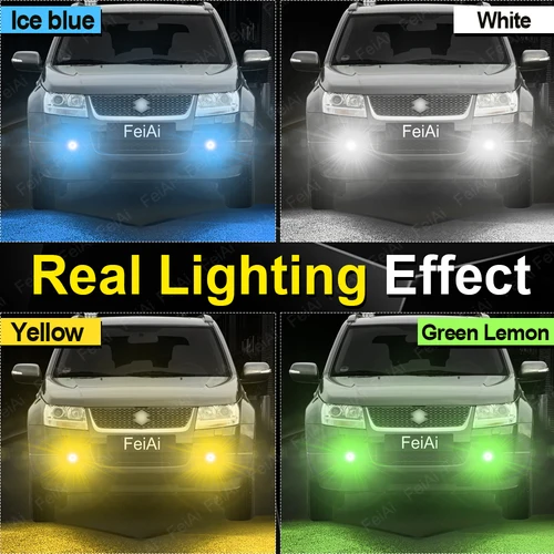 Imagen 2 del producto Para Suzuki Grand Vitara 2 luces antiniebla LED bombilla de luz antiniebla delantera 2005-2016 Grand Vitara accesorios 2015 2014 2013 2012 2011 2010