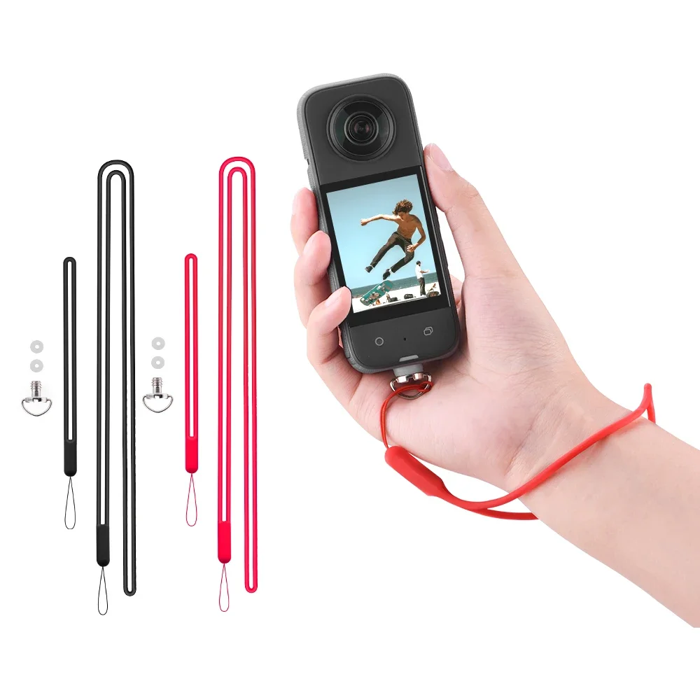 Lanyard for Pocket 3/Insta360 X3/ONE X2 Panoramic Action Camera Neck Strap Hand Strap Safety Strap Portable Accessories