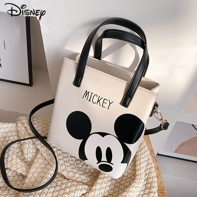

Mickey 2025 New Women's Crossbody Bag Fashionable and High-quality PU Women's Shoulder Bag Cartoon Versatile Women's Handbag