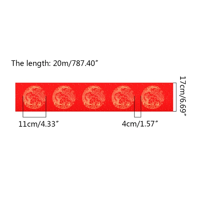 Spring Festival Couplets Papers Rode Xuan-papierrol Dik Chunlian/Duilian-papier