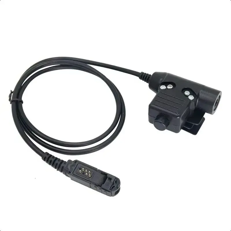 U94 Тактическая военная охотничья гарнитура Адаптер PTT для Motorola P6600 P6620 DP2400 MTP3250 MTP3150 Walkie Talkie