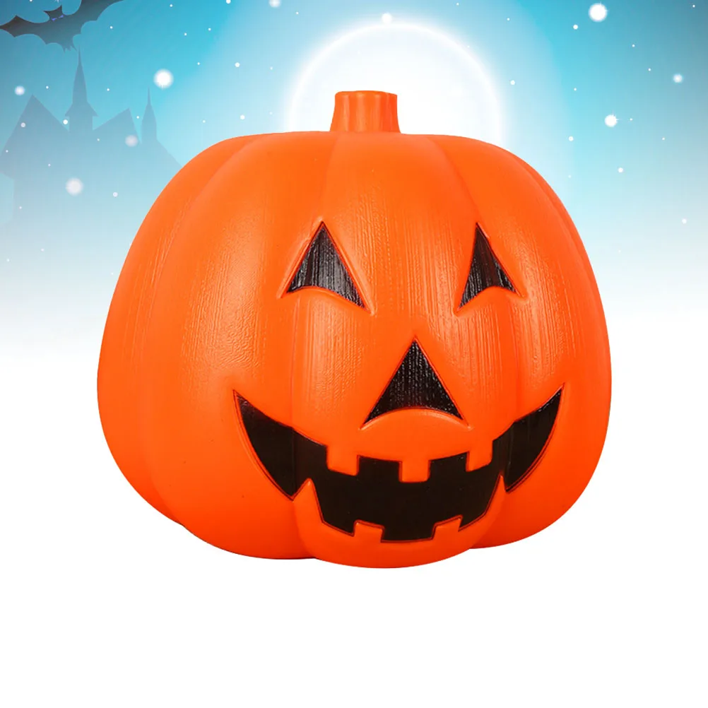 

25 Cm Voice Control Pumpkin Light Decorative Lantern Halloween Plastic Lightweight Festive Atmosphere Party Bar KTV