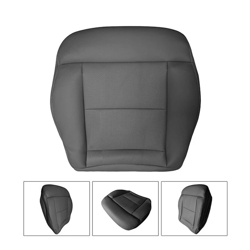 LHD For Mercedes Benz E350 E550 2010-2014 Front Driver Side Bottom Seat Cover Waterproof Leather Replacement Cushion Cover