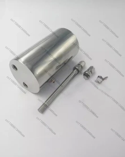 1PCS bubbler, stainless steel bubbling bottle, volatile gas, water vapor generator
