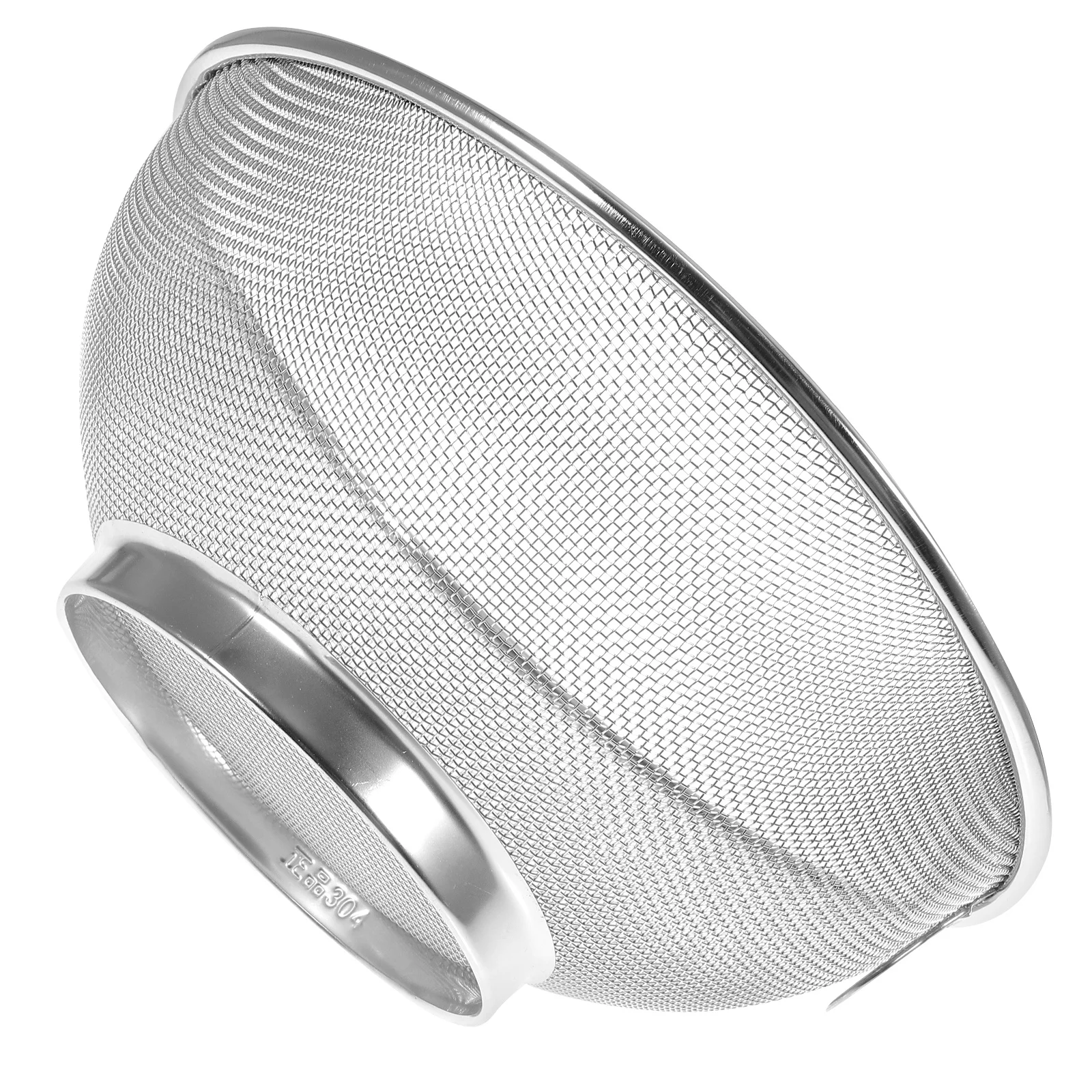 

Filter Food Strainer for Kitchen Strainers Drain Colander Stainless Steal Sieve Bowl