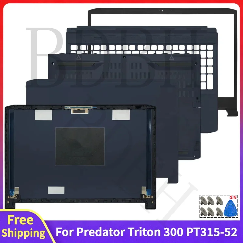 For Predator Triton 300 PT315-52 PT315-53 New Replace Laptop LCD Back Cove Front Bezel Palmrest Bottom Case Computer Accessories