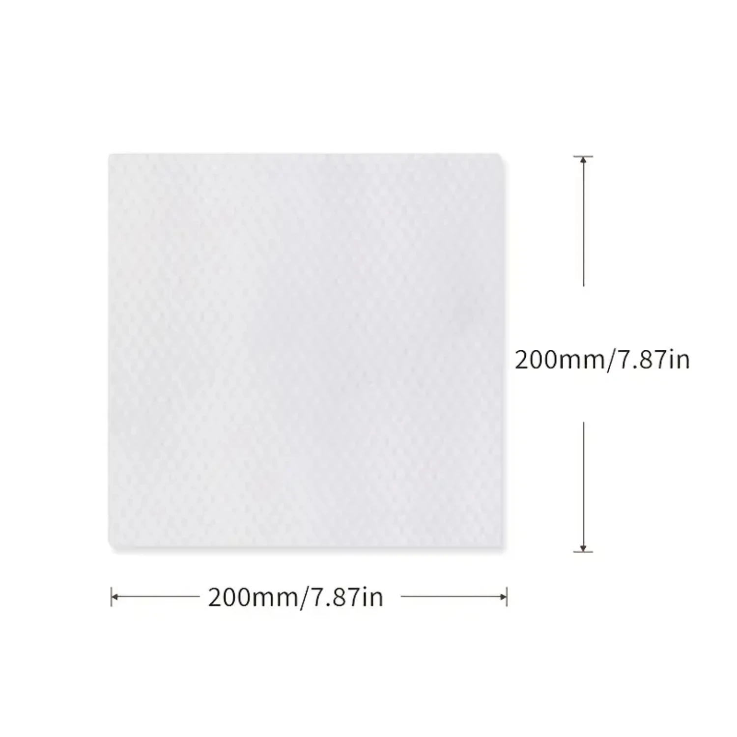 Skin-friendly Disposable Cotton Face Towels, Convenient Cored Roll Pack, Set of 3 (120 Sheets)