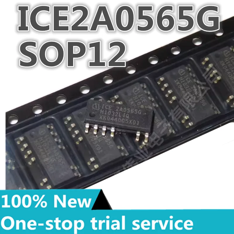 

5-100PCS %New ICE2A0565G package SOP-12 ICE2A0565 Package DIP-8 AC/DC converter power management IC