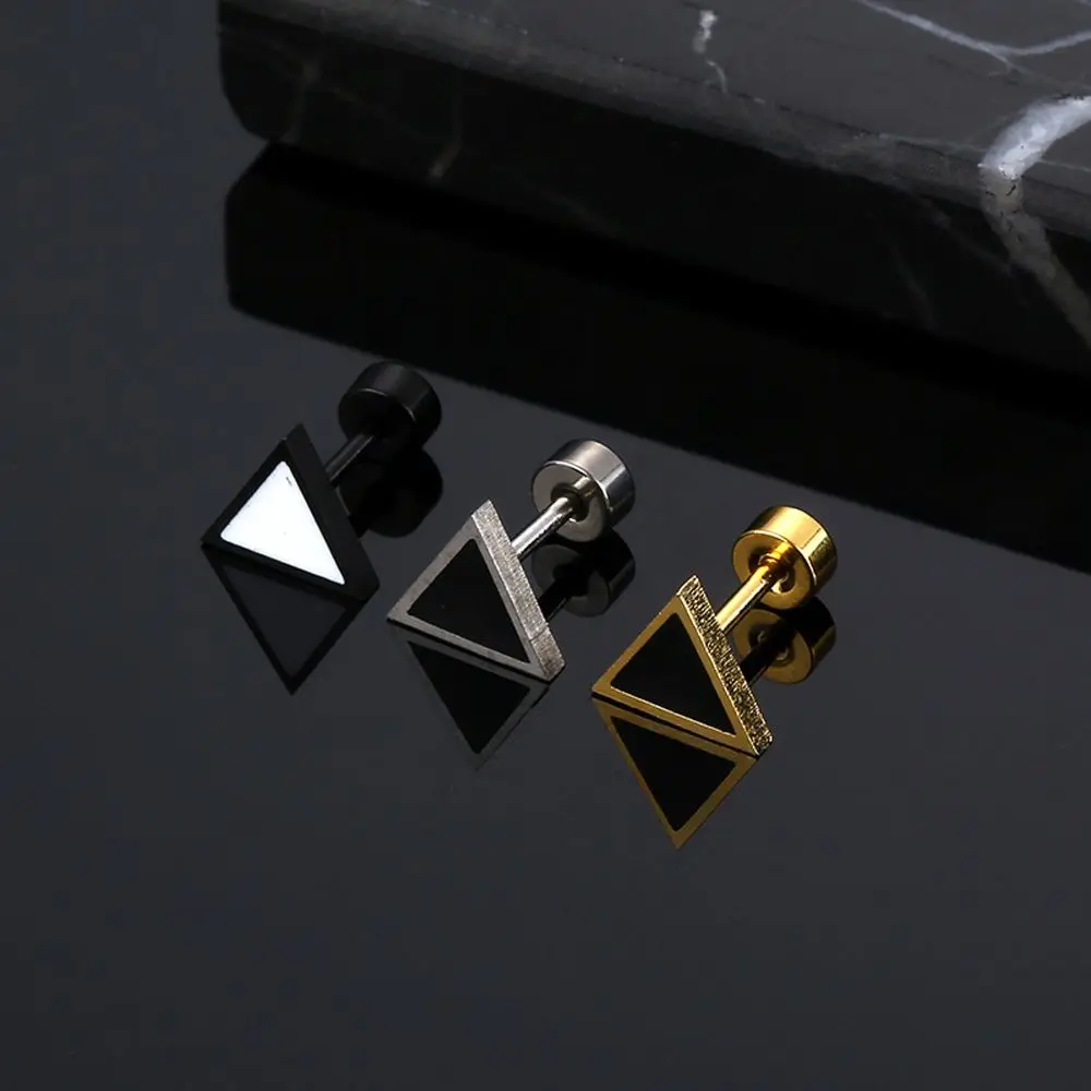 Elegnat Party Triangle Gifts Geometric Temperament Drop Earrings Ear Jewelry Korean Dangle Earrings Women Stud Earrings