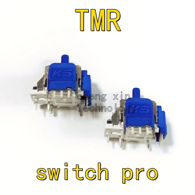 JS13PRO 10 Buah/Lot untuk SWITCH Pro TMR Hall Rocker Upgrade PS4 Terowongan Magnetoresistif Rocker PS5 XBOX Rocker Magnetoresistif