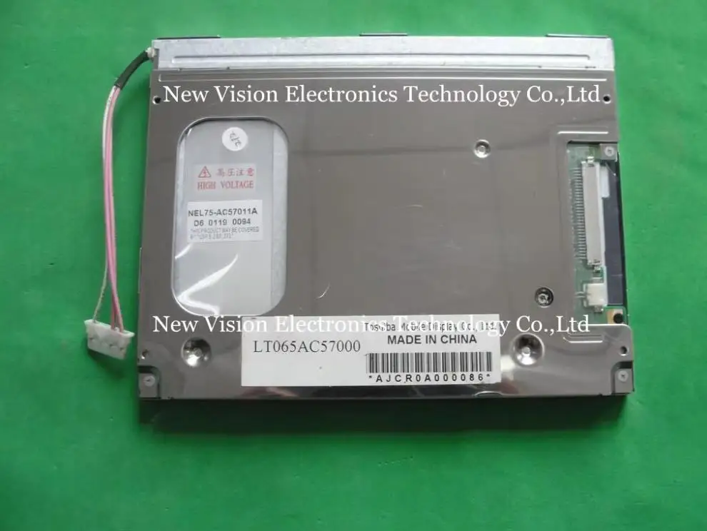 

Original LT065AC57000 LTA065B0DOF LTA065B0D0F 6.5 inch Industrial LCD Dispaly for Toshiba