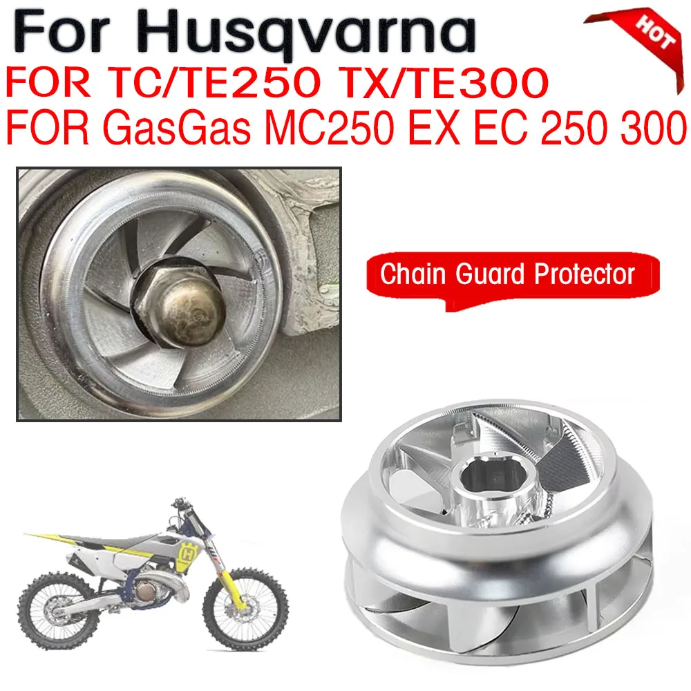 Motorcycle Accessories Water Pump Cooler Impeller Turbine Split For Husqvarna TC TE 250 TX TE 300 GasGas MC 250 EX EC 250 300