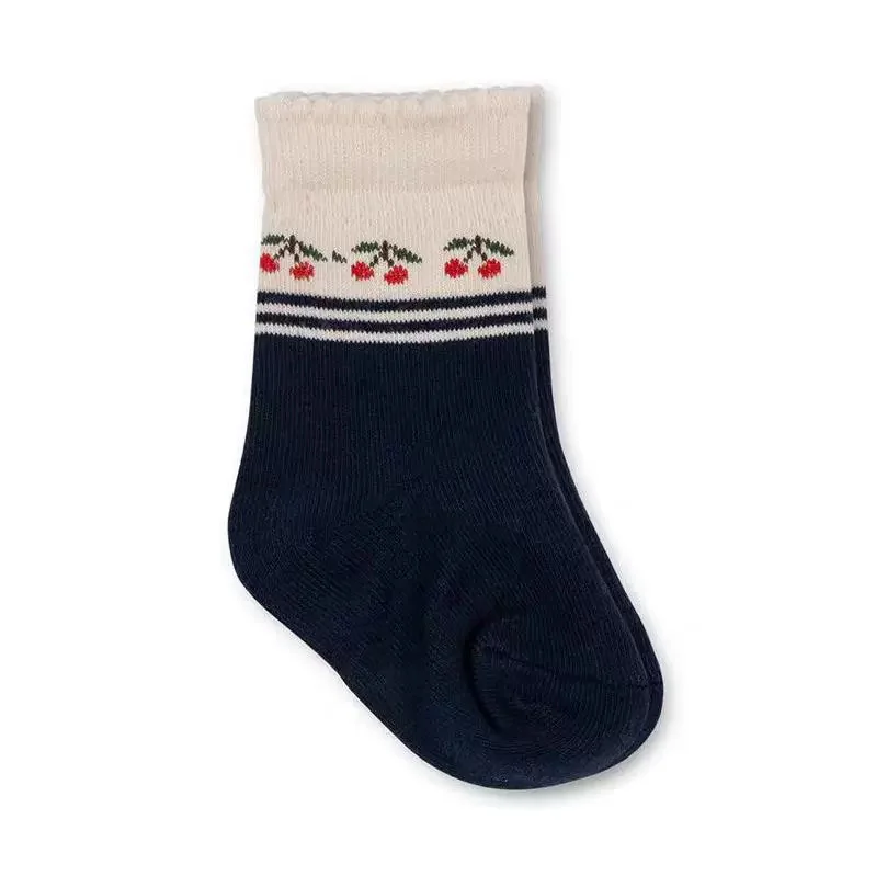 2025 جديد الأطفال الجوارب Kawaii الكرز طفل الفتيات الجوارب القطنية الفتيان الرياضة منتصف جوارب أنبوبية اكسسوارات الأطفال #3