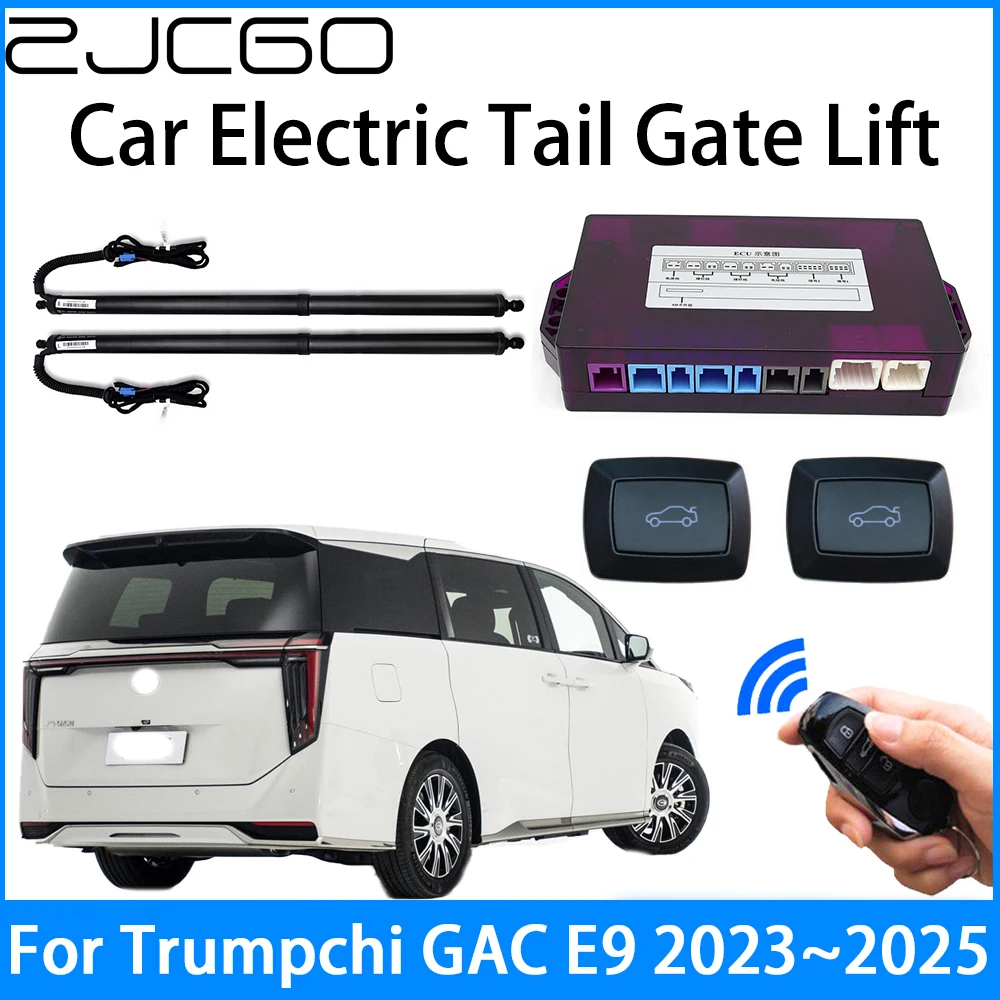 

ZJCGO Car Power Trunk Electric Suction Tailgate Intelligent Tail Gate Lift Strut For Trumpchi GAC E9 2023 2024 2025