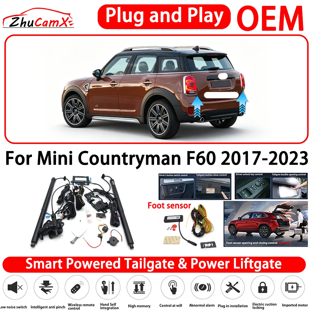 for Mini Countryman F60 2017-2023 OEM Smart Powered Tailgate Power Liftgate Automatic Rear Trunk Tailgate Actuator System ﻿