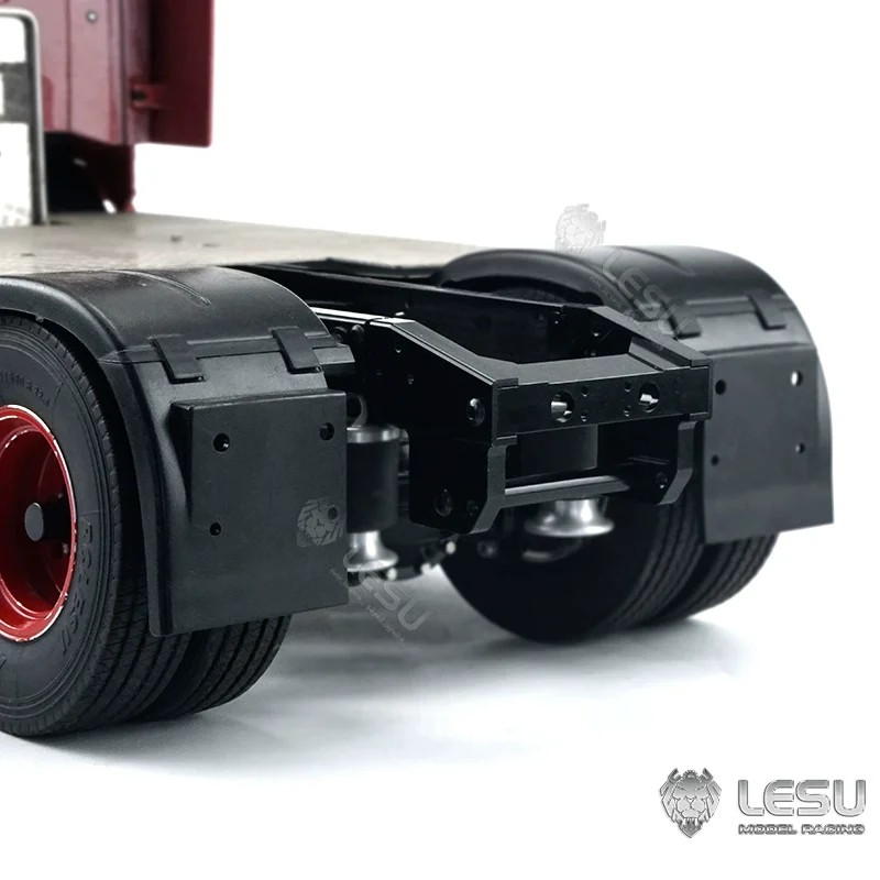 

LESU RC 1/14 Trailer Hitch Tail Hook VG-1001 And Cross Member L-1111 For 1/14 RC Model Tractor Truck R470 Parts Accessories