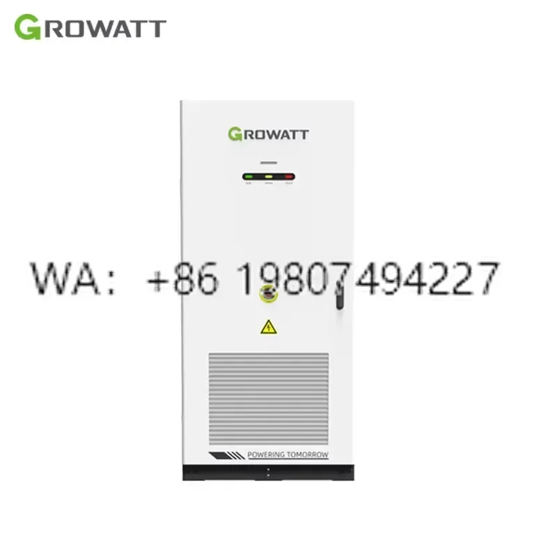 for Growatt High Voltage Industrial Commercial Solar Stackable Hybrid Grid ACE 261H-2H Energy Storage System 261KWh